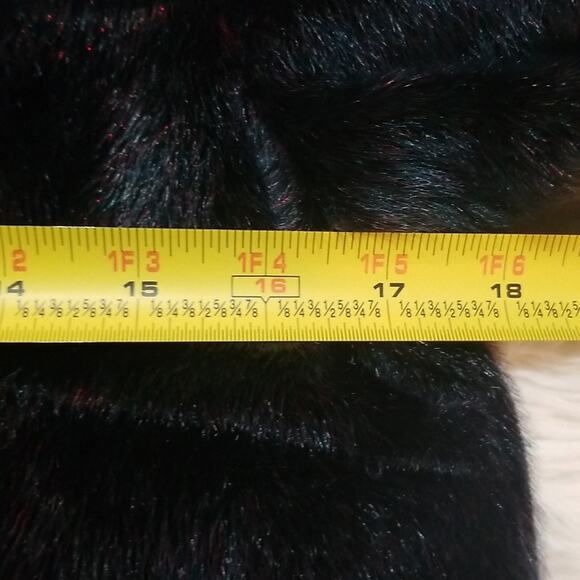 Wanko Dark Green Faux Fur Jacket - Picture 6 of 7